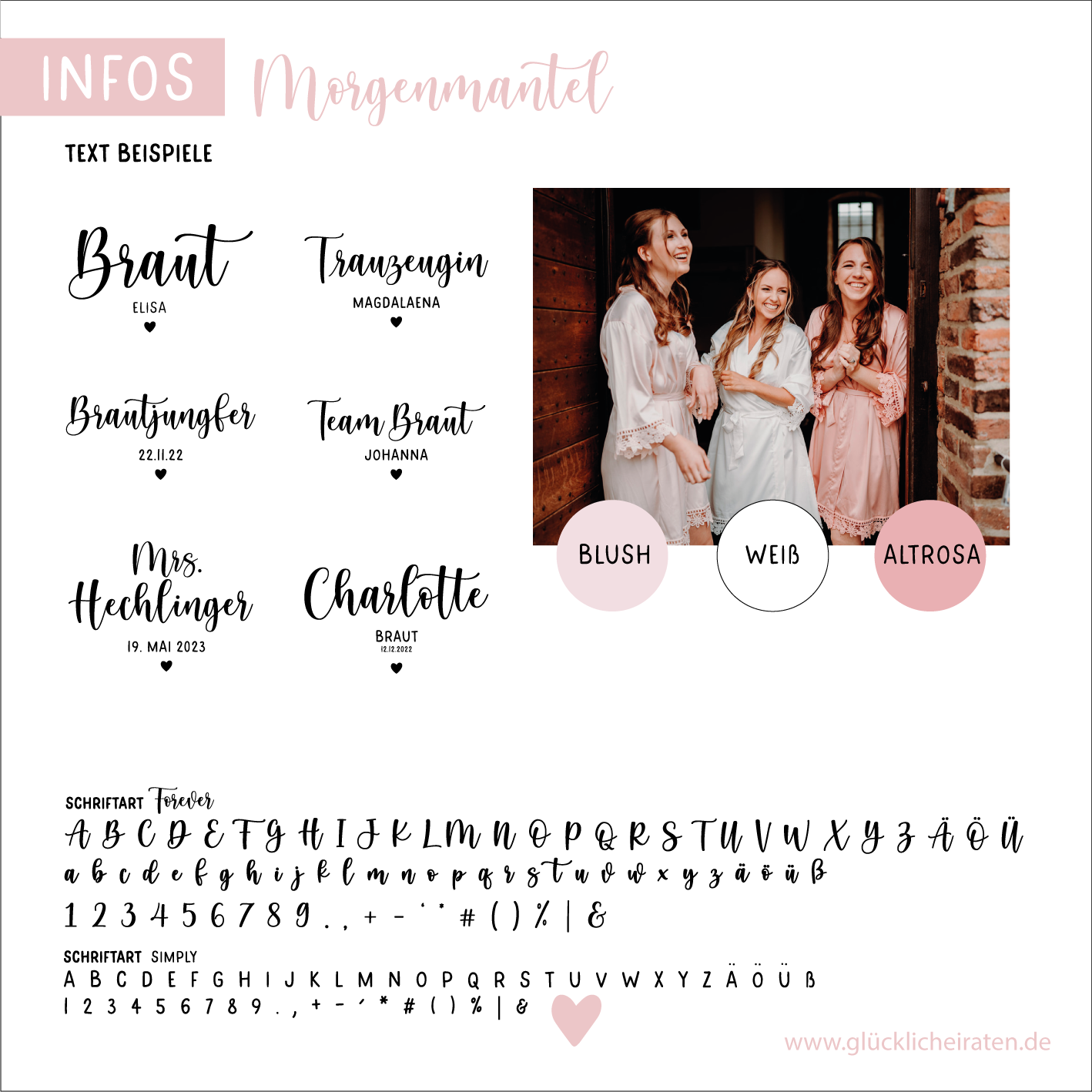 Morgenmantel  | blush