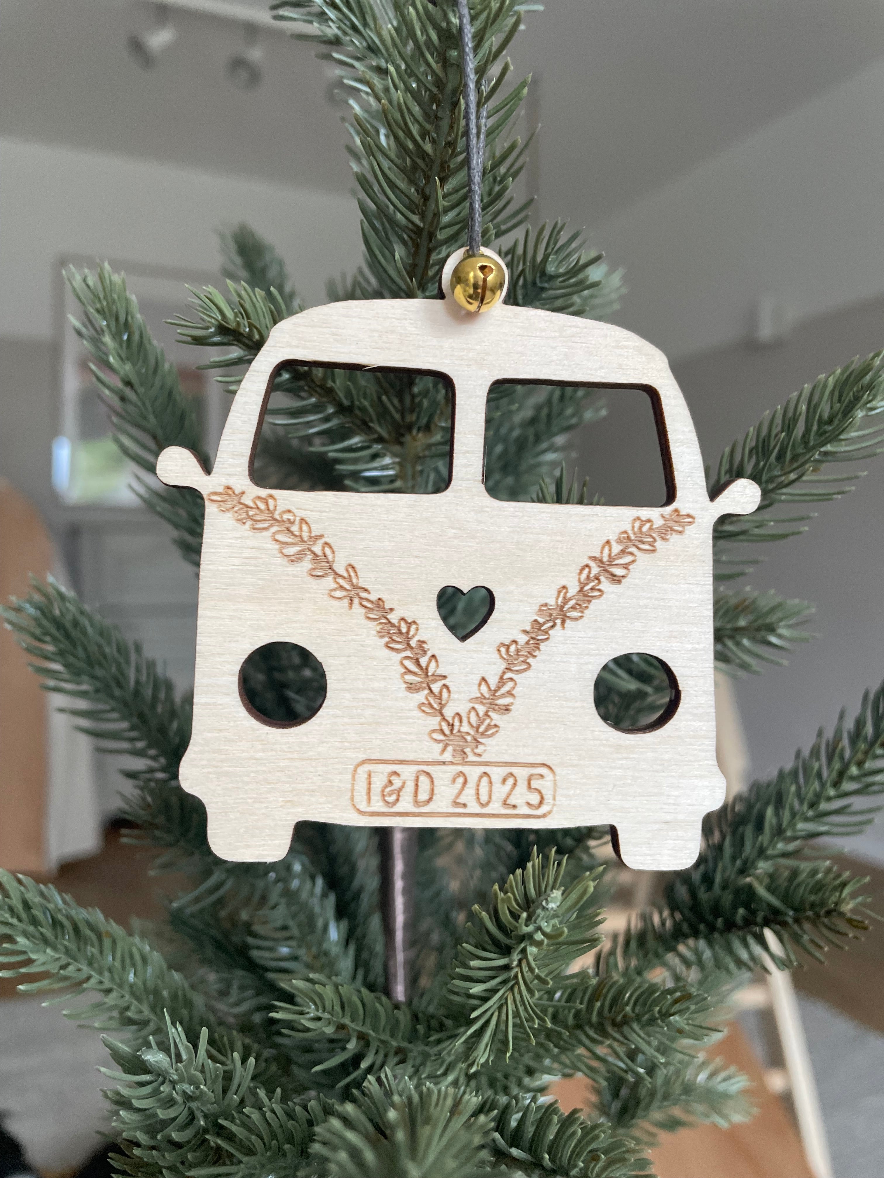 Baumanhänger Weihnachtsbus #AAA