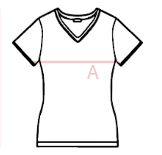 % AKTION | V - T-Shirt Damen