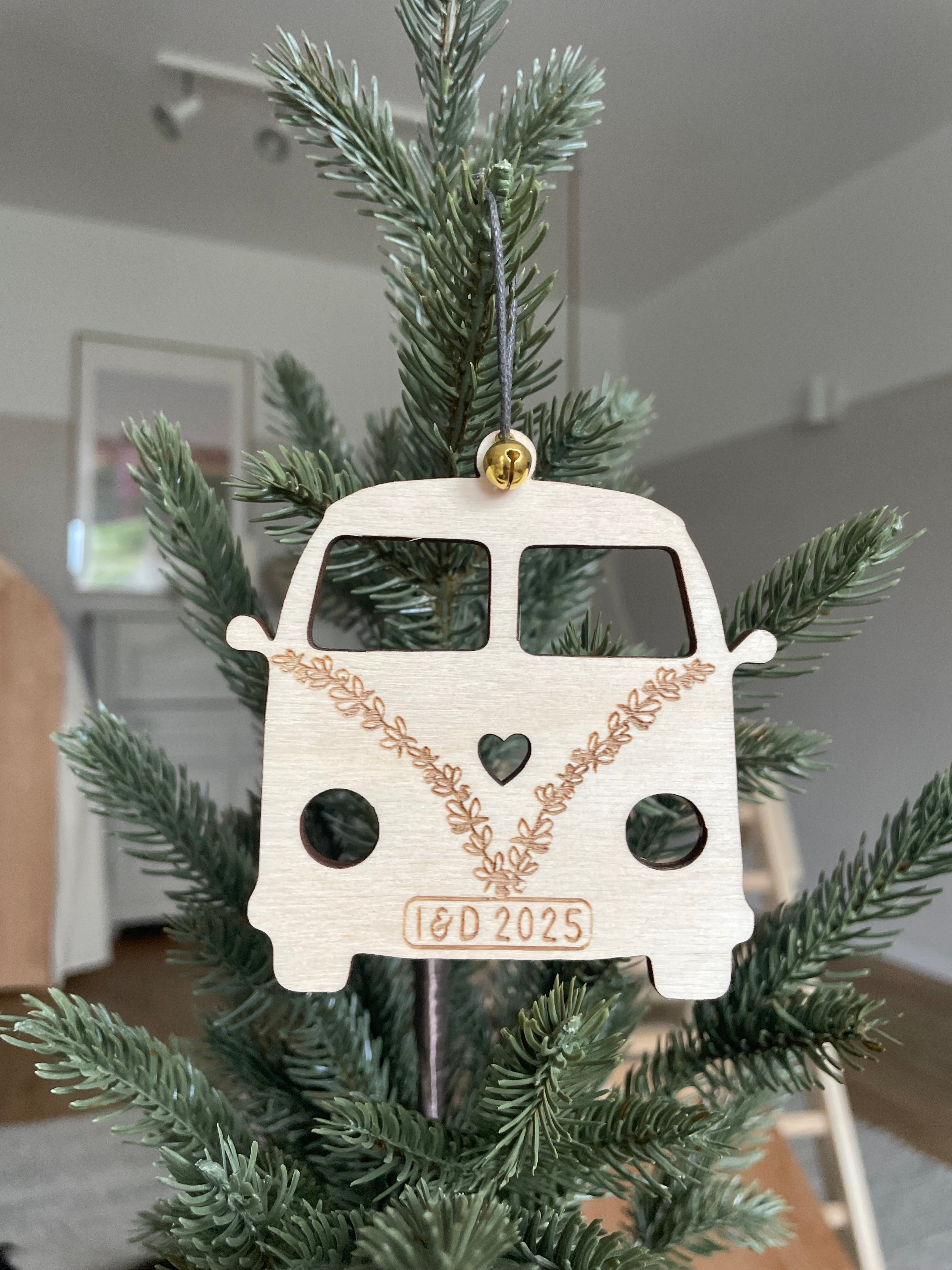 Baumanhänger Weihnachtsbus #AAA