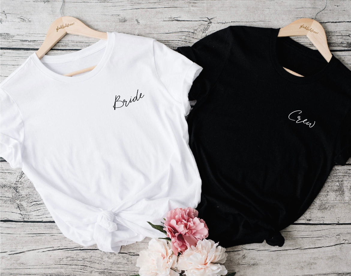 Bride / Crew minimalistic - T-Shirt / Hoody #
